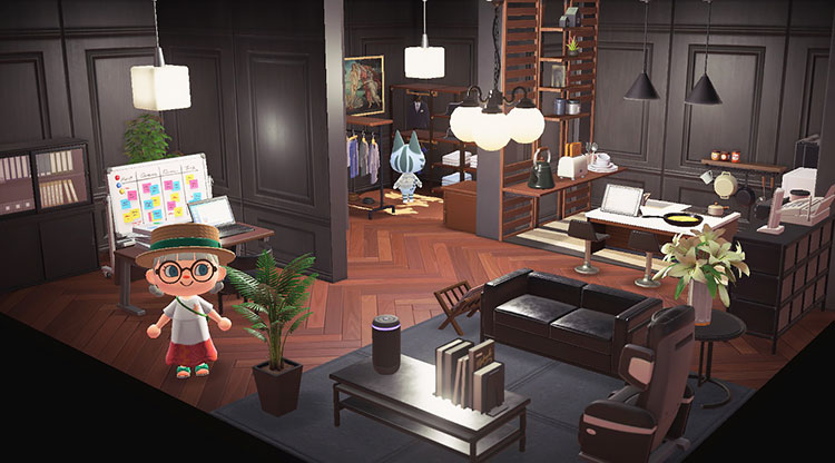 동물의 숲 해피홈 사이다 집꾸미기