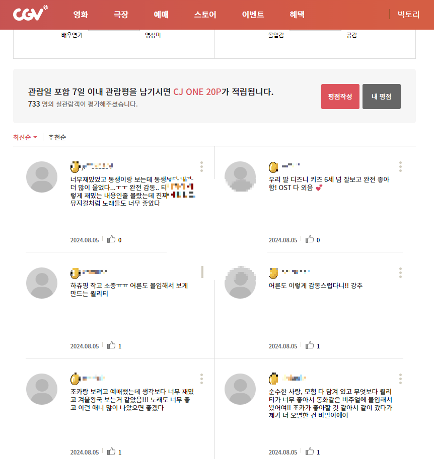 사랑의 하츄핑 관람평 사진1