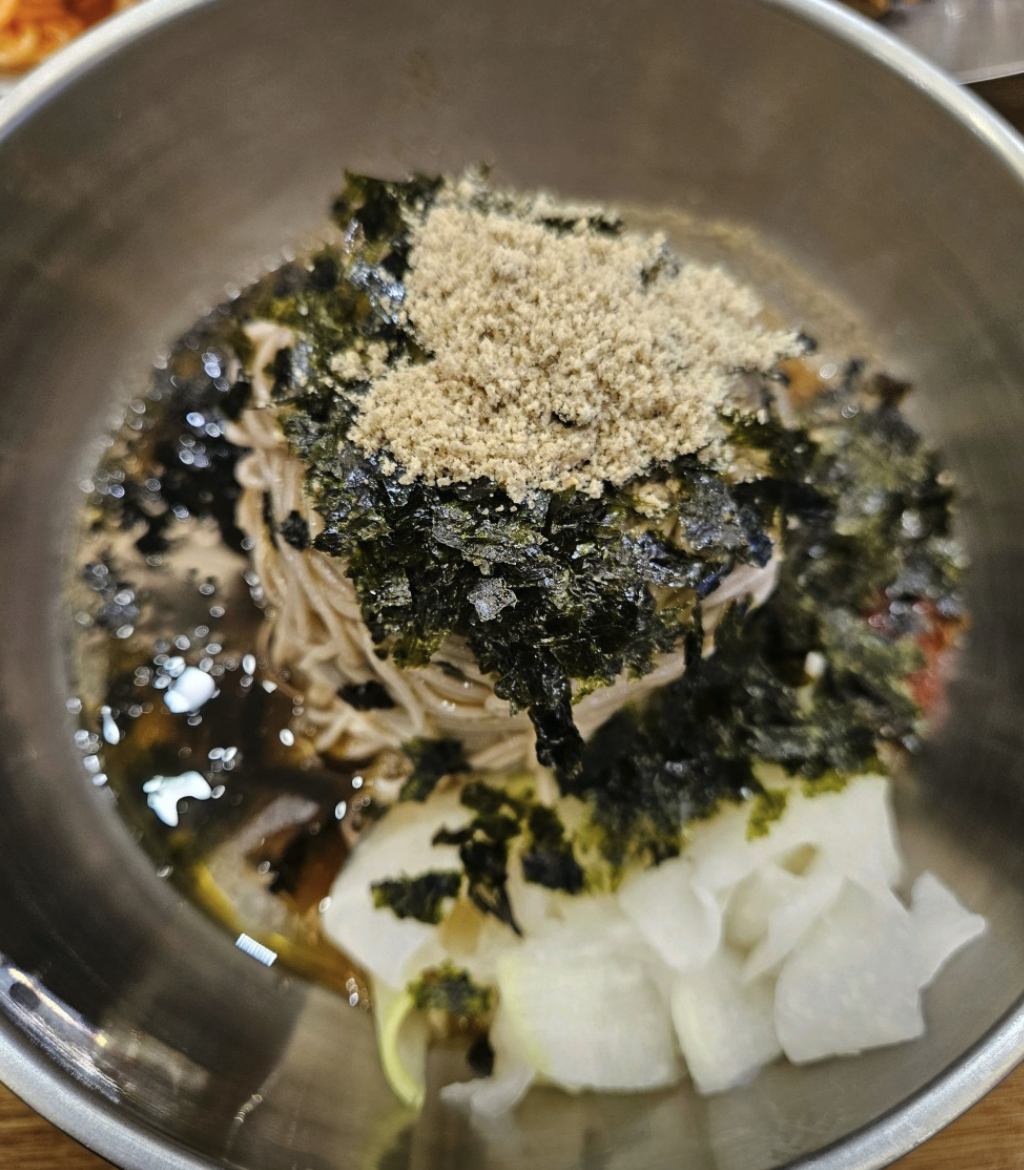 생생정보 장사의 신 서오릉순메밀막국수 들기름비빔막국수