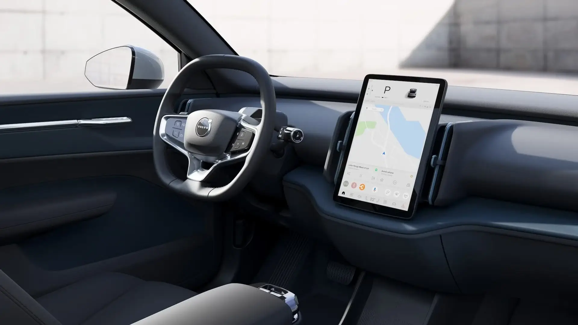 볼보 전기차 EX30 외관 이미지 실내 인테리어