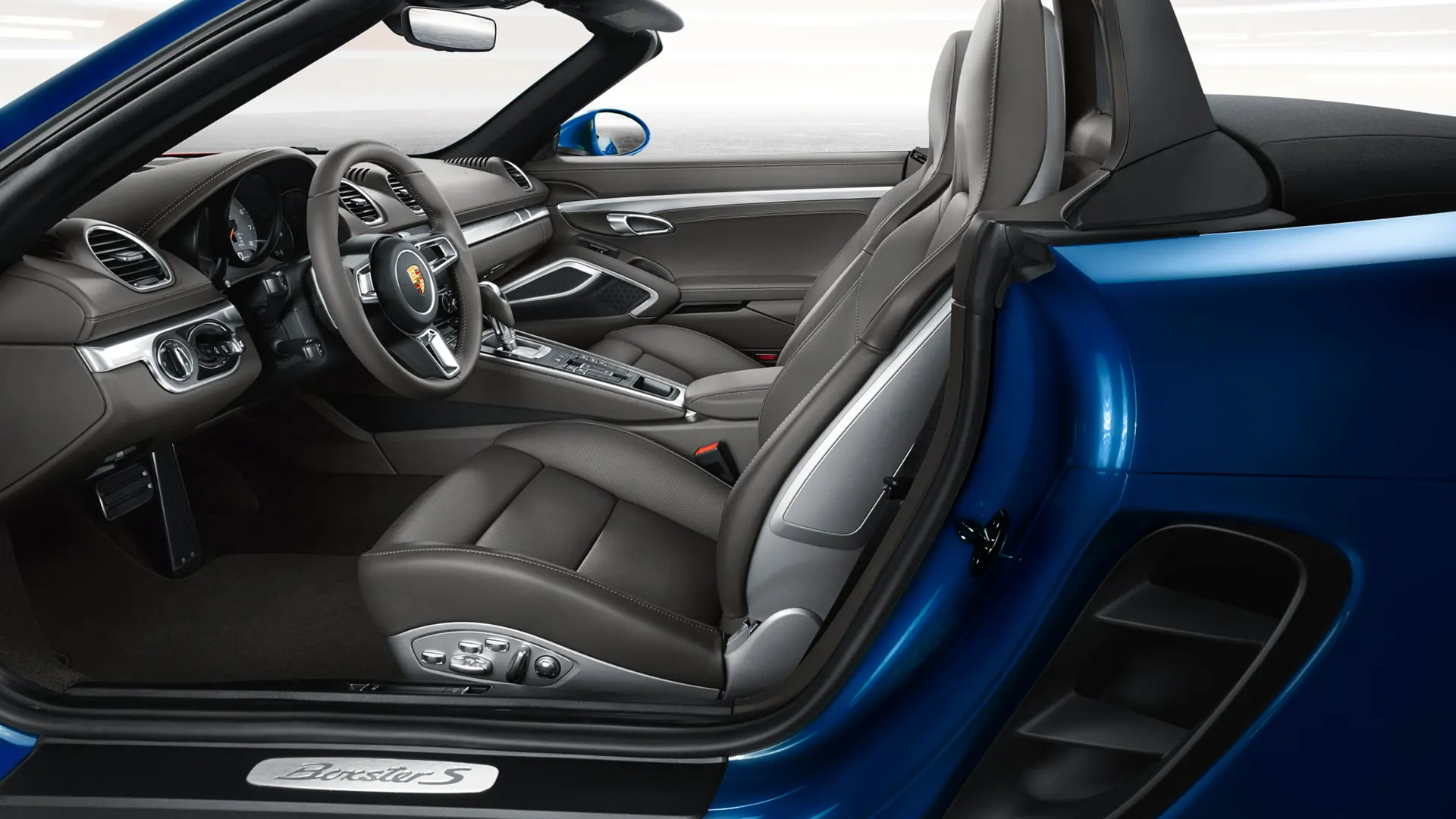 포르쉐 박스터 실내