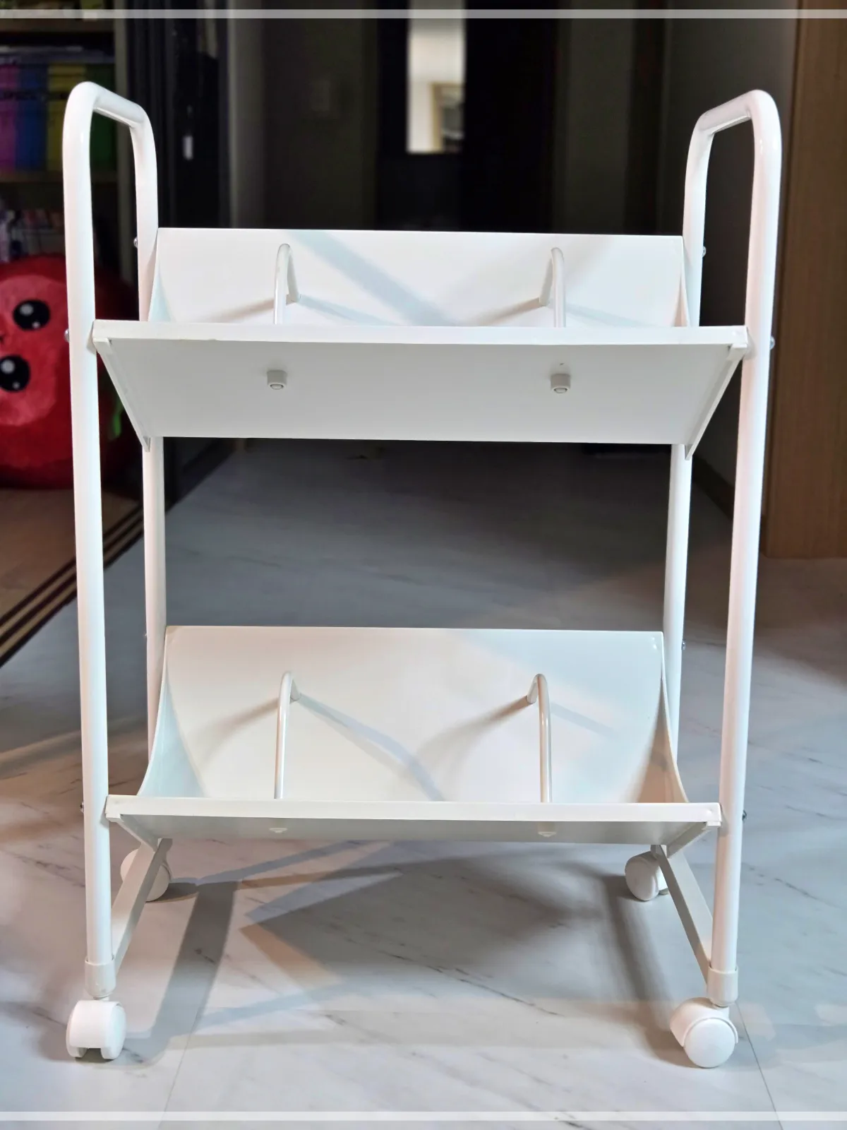 드리밍북카트-책꽂이-조립-완성된-상태