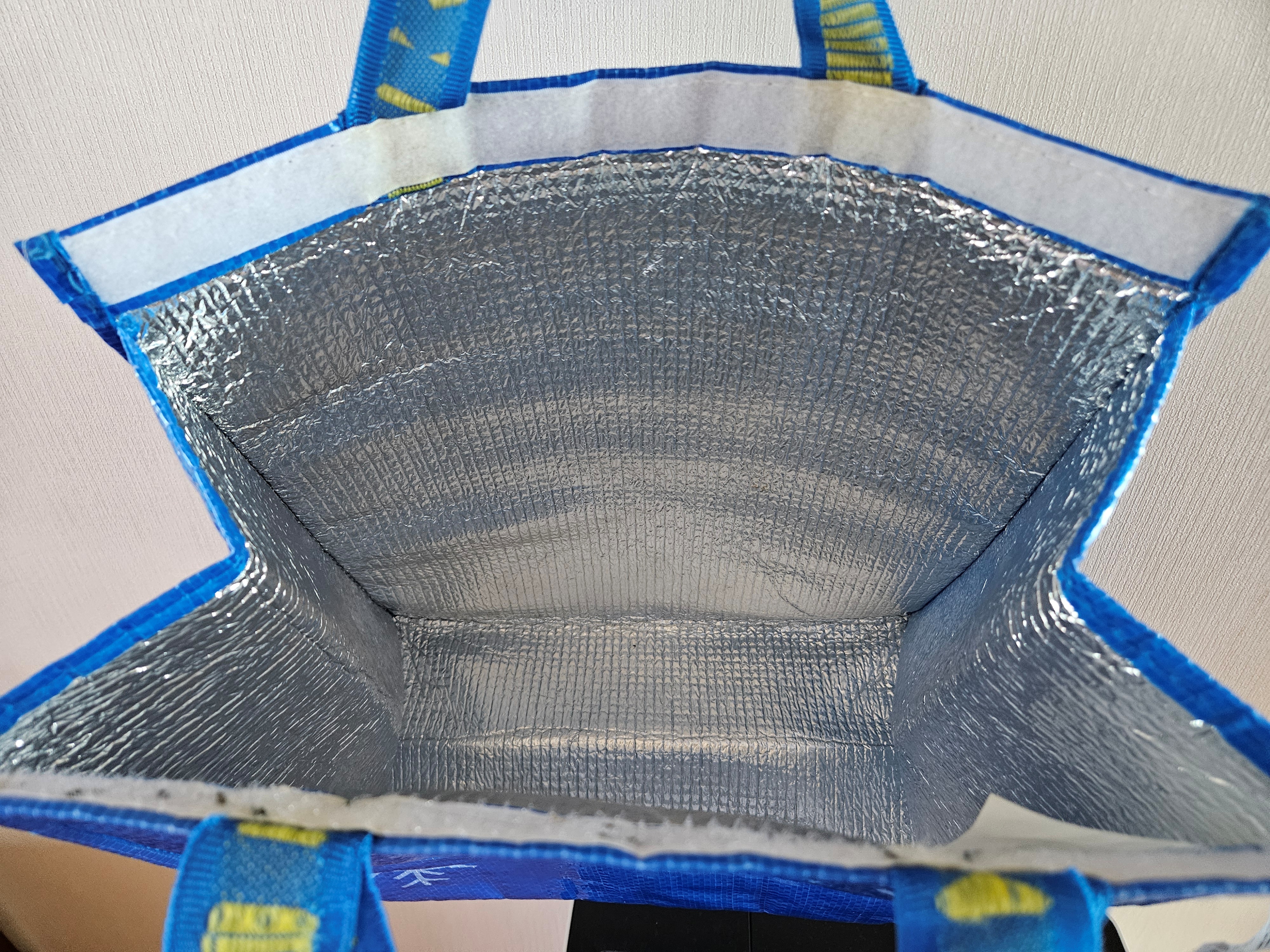 이케아-보냉백-속-알루미늄-단열재