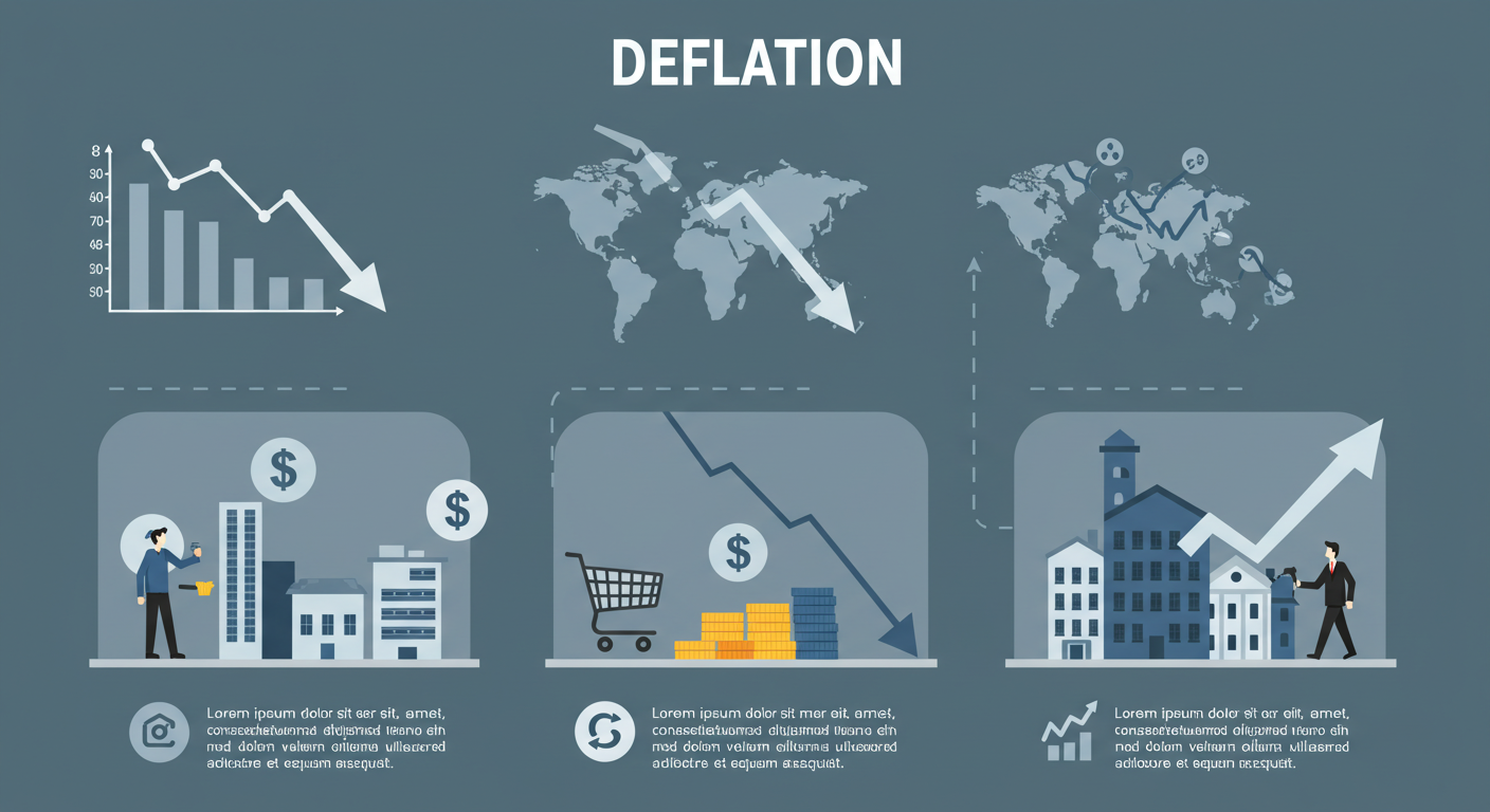 디플레이션 뜻, 물가 하락이 왜 경제 위기일까?