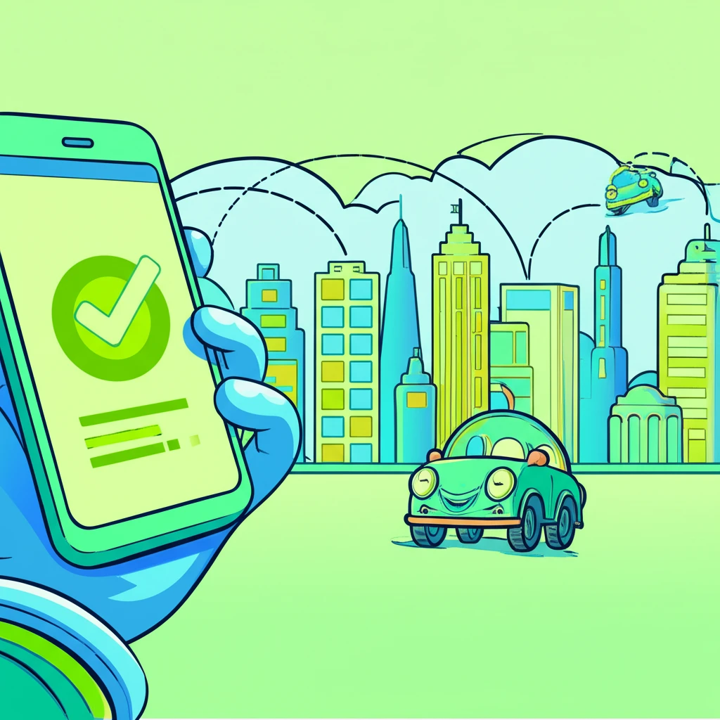 거제시 주정차 단속 문자 알림 서비스..