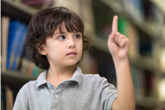 elementary student seeks attention