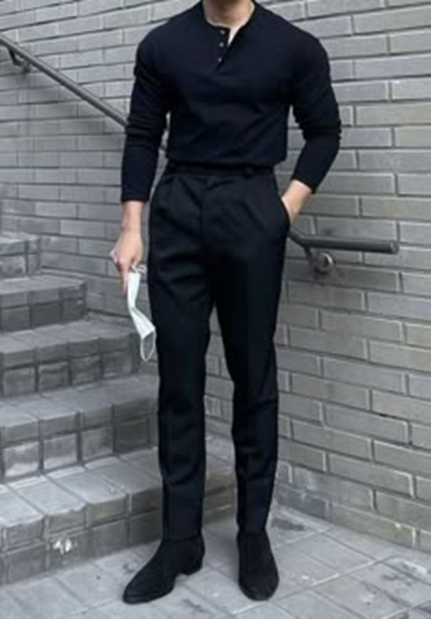 남자 코디 흰티 청바지 vs 올블랙 뭐가 더 좋아 | 인스티즈