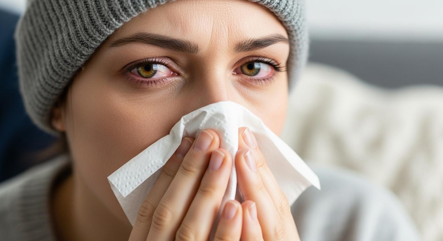 독감 증상 감기