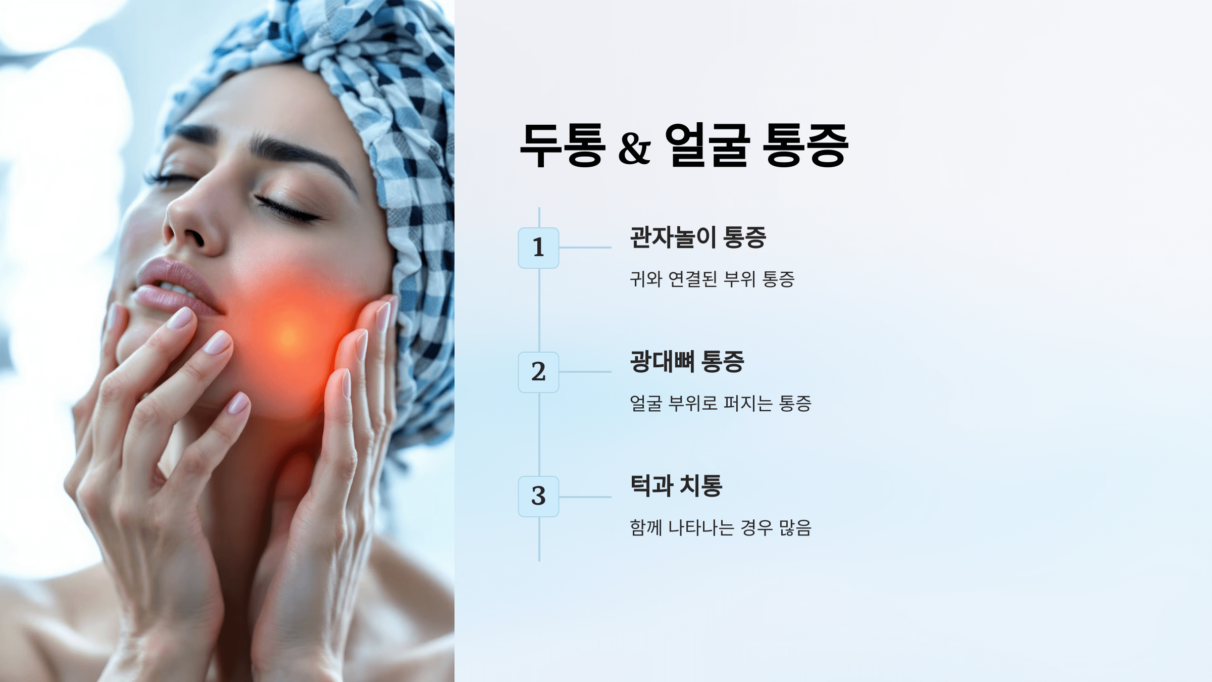 중이염과 관련된 사진입니다.