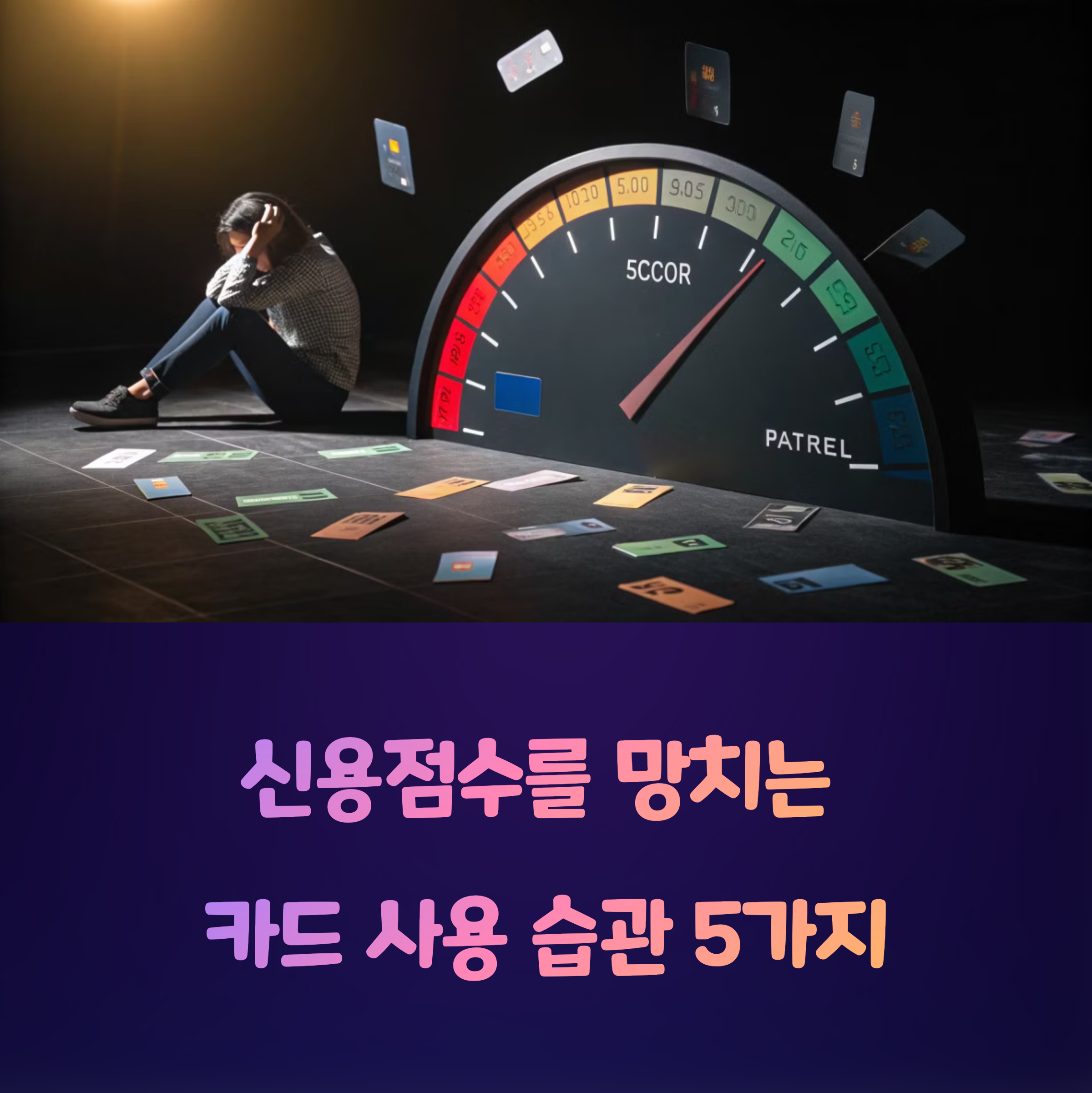 신용점수 관리 꿀팁! 카드 한도와 리볼빙 똑똑하게 쓰는 법