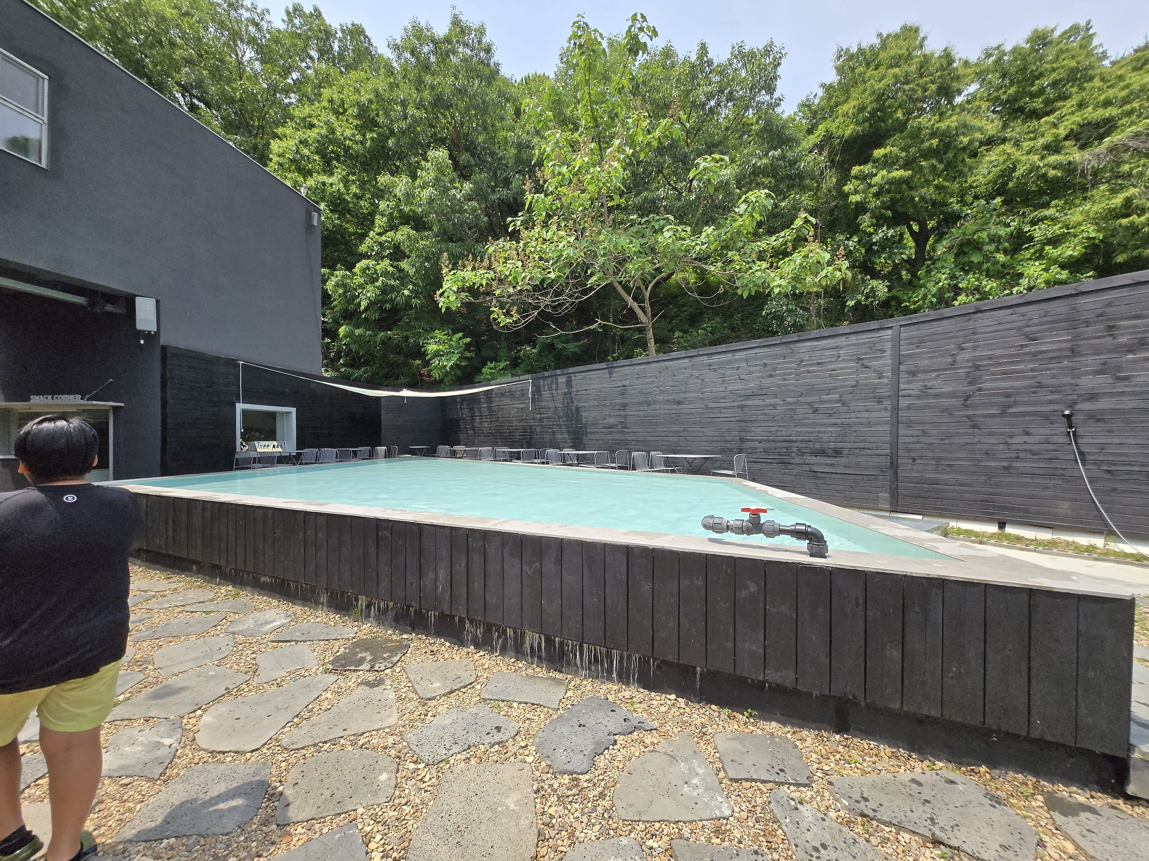 청도 수영장 카페 트리풀 유아 풀장