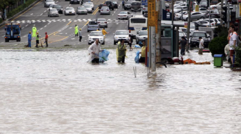 우리나라 역대 태풍 피해액 순위 TOP10