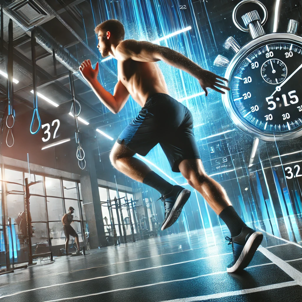 HIIT-운동-버피-역동적-초시계-체육관