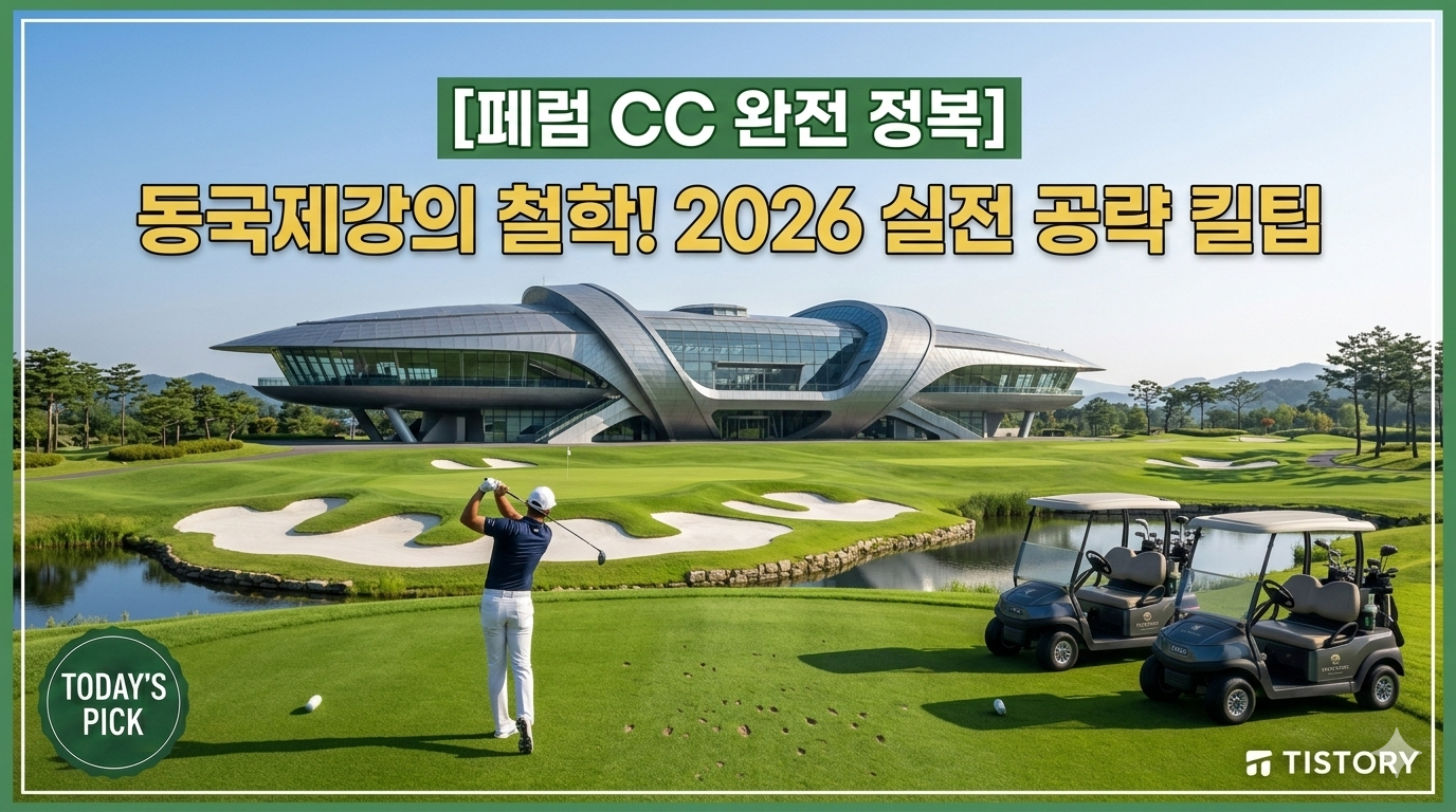 페럼 CC 완전 정복: 철학이 담긴 전략적 코스와 2026 실전 공략법