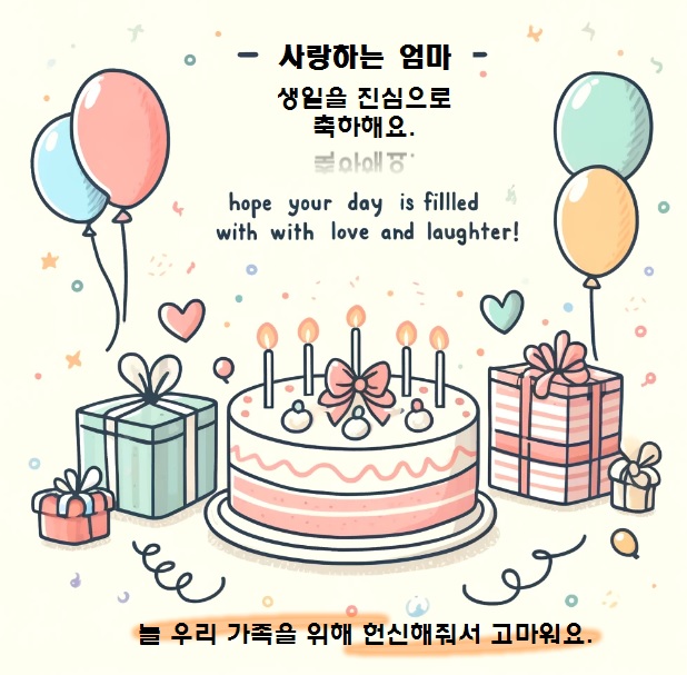 생일 축하 메시지
