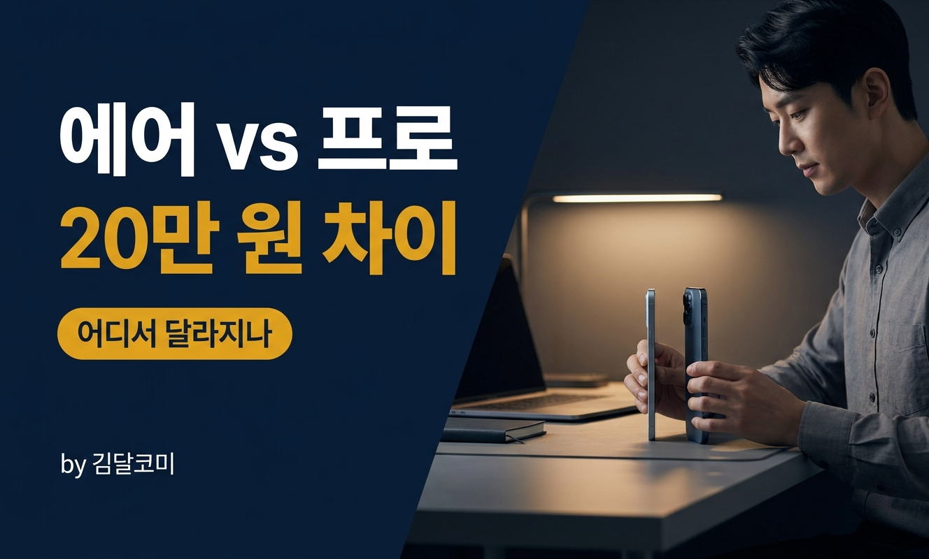 아이폰17 에어 프로 나란히 비교