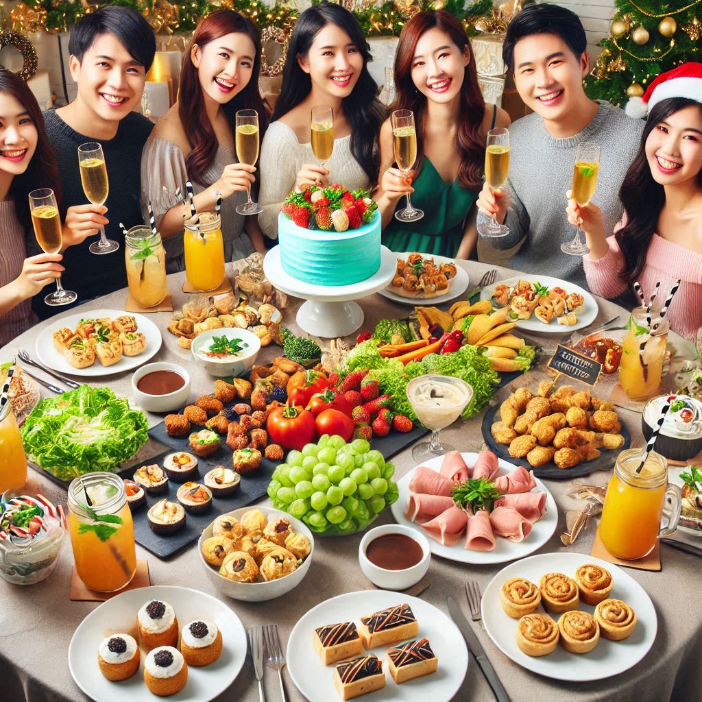  연말파티 음식 