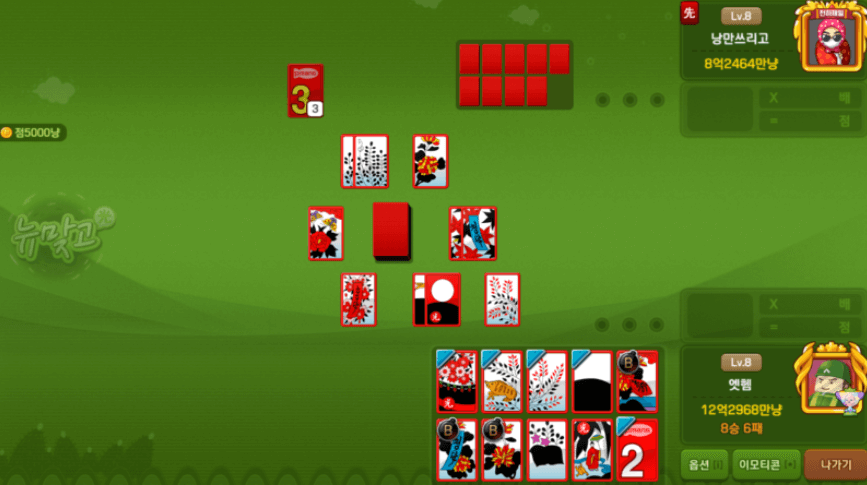 피망 맞고 다운로드, 게임 방법, 게임 족보(패 계산법)