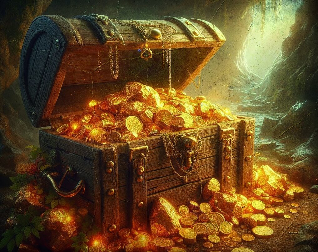 황금을 발견하는 꿈