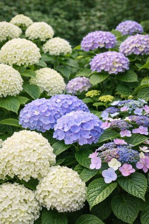 외국에서 키우는 수국