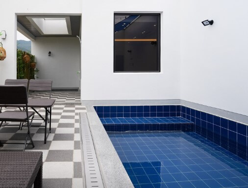 도화온천 풀빌라