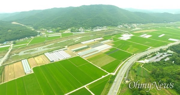 대구 경북 통합신공항위치