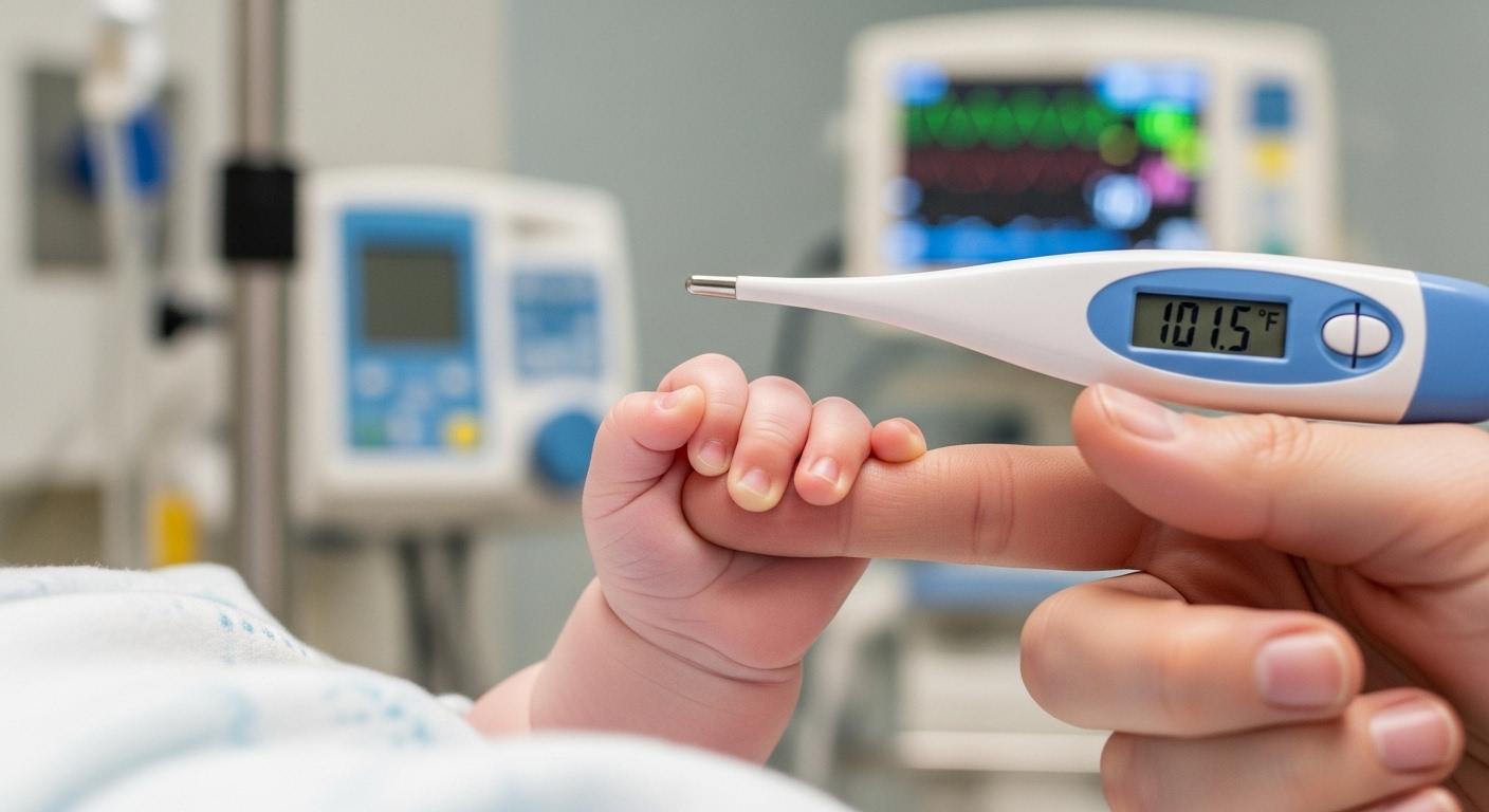 아기 열 응급실 기준