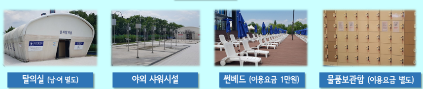 2025년 한강공원 수영장·물놀이장 개장