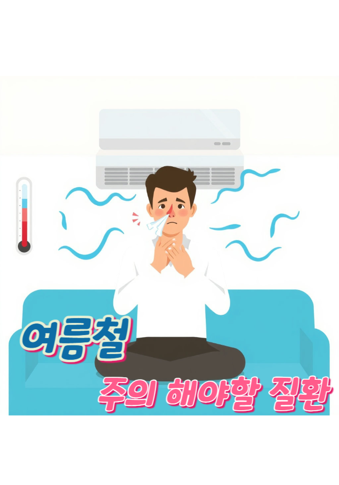 1.여름철 주의 해야할 질환