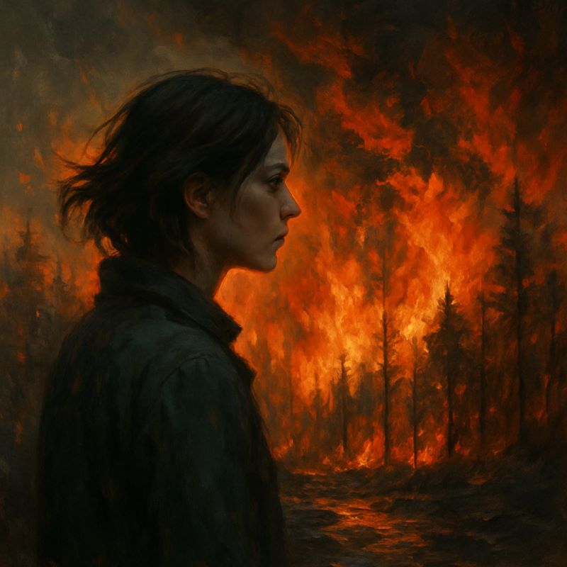 불타는 숲을 보는 꿈 – 무의식의 격렬한 정화