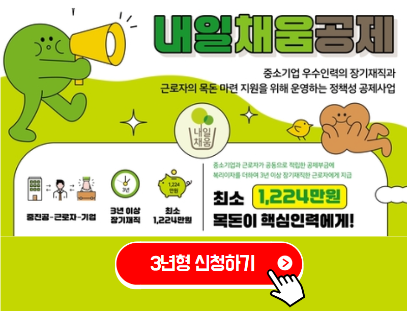 내일채움공제 3년형