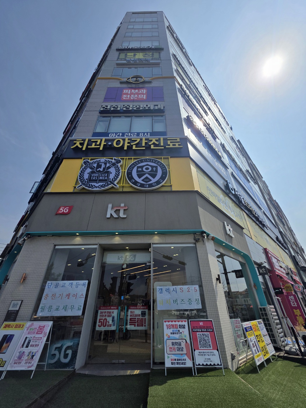 센타프라자-주차장입니다.