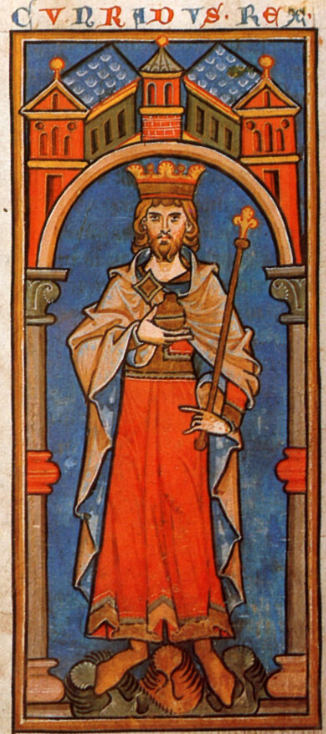 로마왕 콘라트3세 초상화