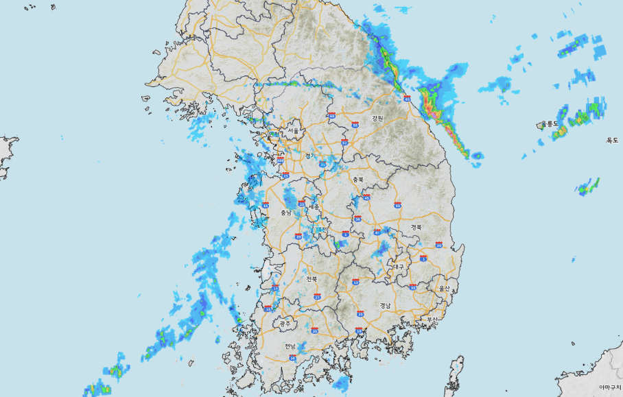 2024년 10월 날씨 전망(지역별)