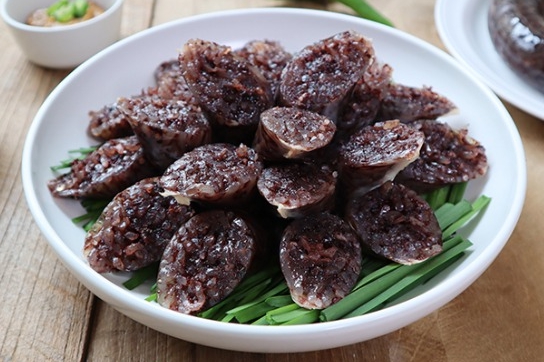 한국의 분식 순대