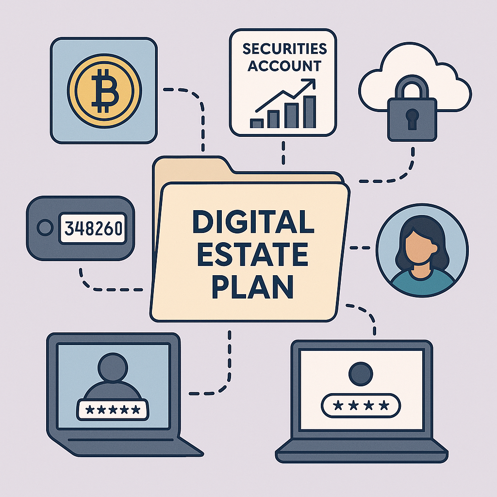 디지털 유산 플랜: 암호화폐&middot;증권계좌&middot;OTP&middot;클라우드 금고까지 &lsquo;상속 가능한 구조&rsquo;로 묶는 실전 가이드
