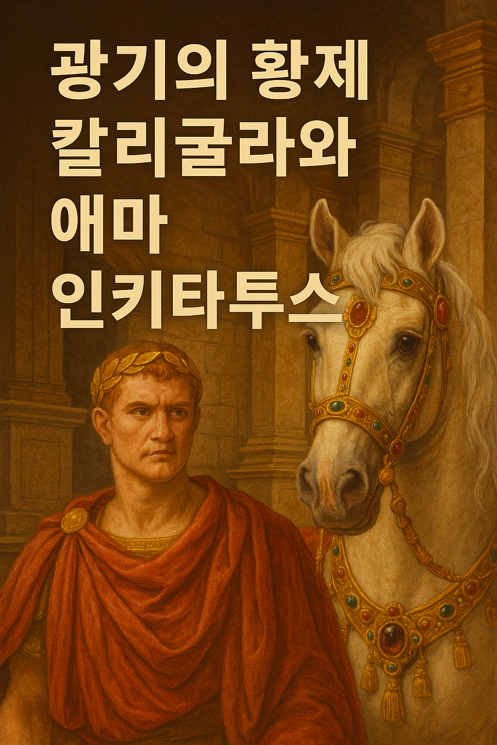 광기의 황제 칼라굴라와 애마 인키타투스