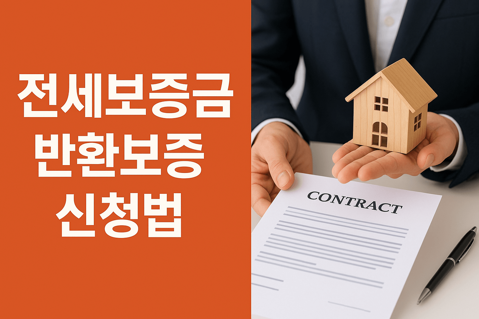 전세보증금 반환보증 신청법