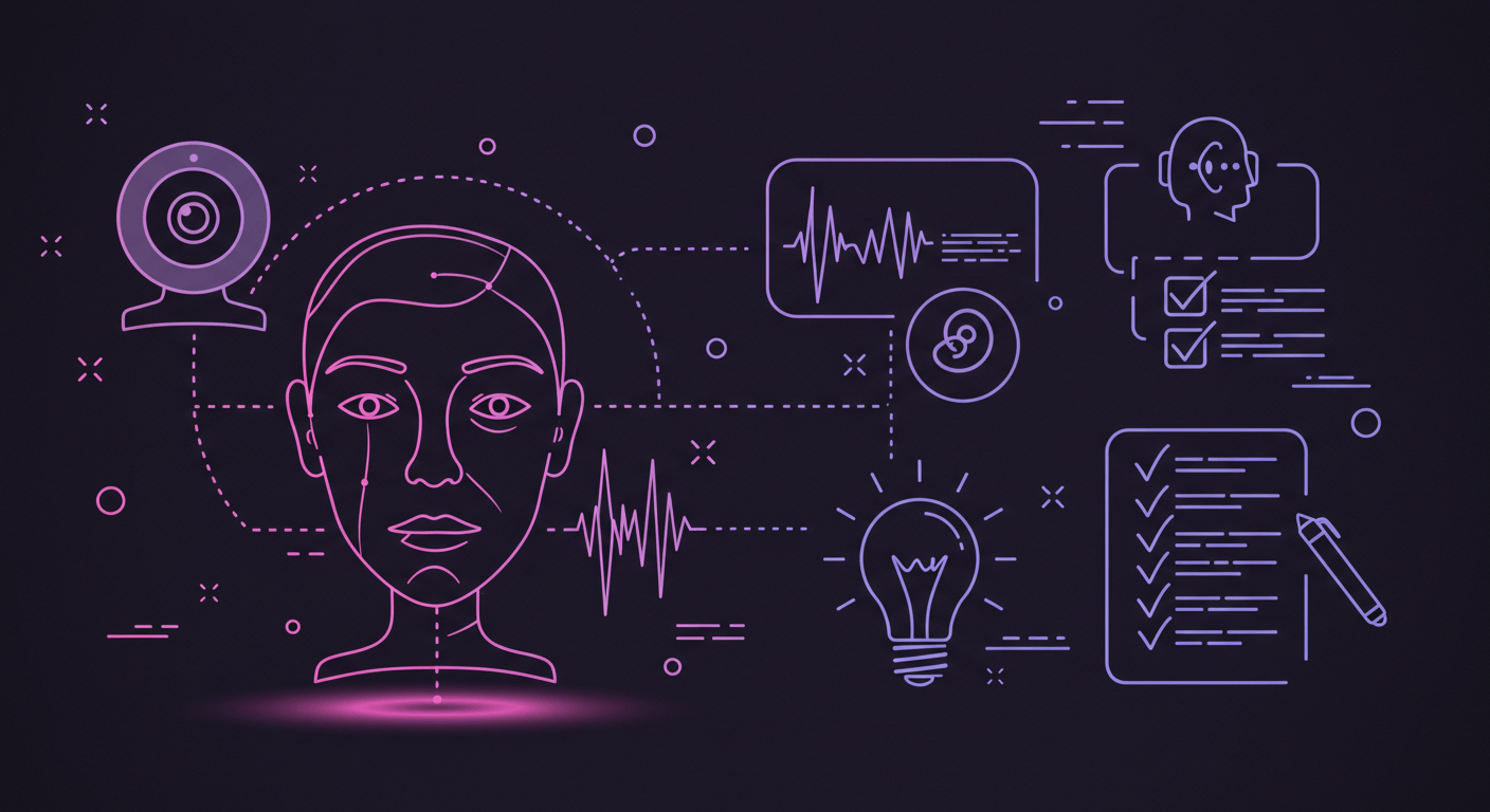 "AI 면접 도입 확산: 적용 기업과 대응 전략"에 대한 이미지입니다.