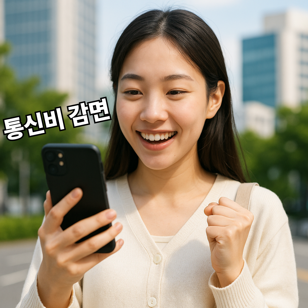 2025년 통신비 감면 제도 청년·무직자도 가능!