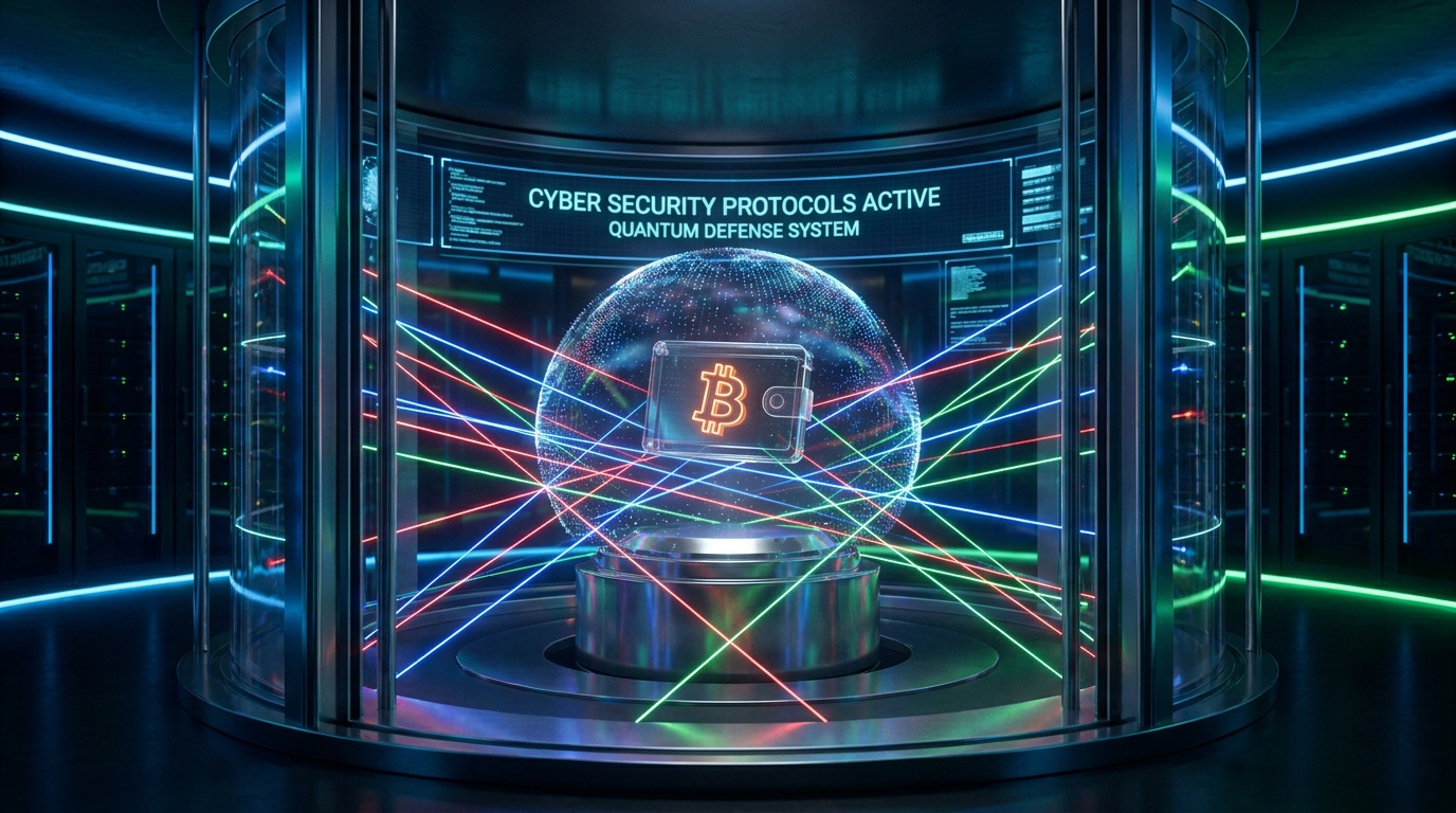 양자 컴퓨터 공격으로부터 보호받는 비트코인 하드월렛과 디지털 금고 이미지