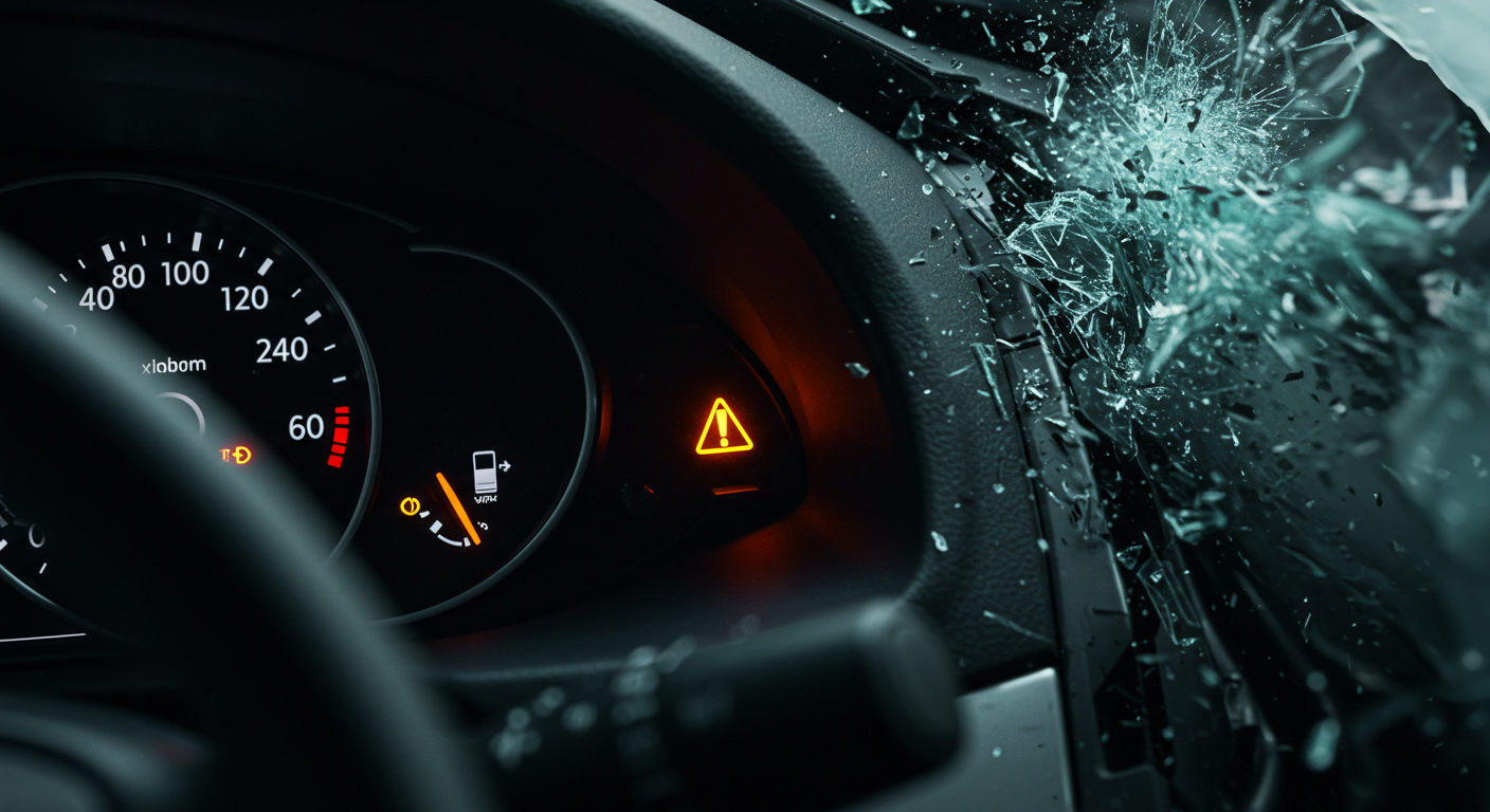 에어백 경고등이 켜지는 주요 상황#2