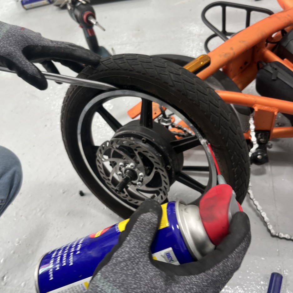 전기자전거 수리: 샤오미 HIMO V1 PLUS 히모 플러스-타이어 펑크 교체 AS, 수원 화성 동탄 광교 용인 안양 오산 안산 분당 군포