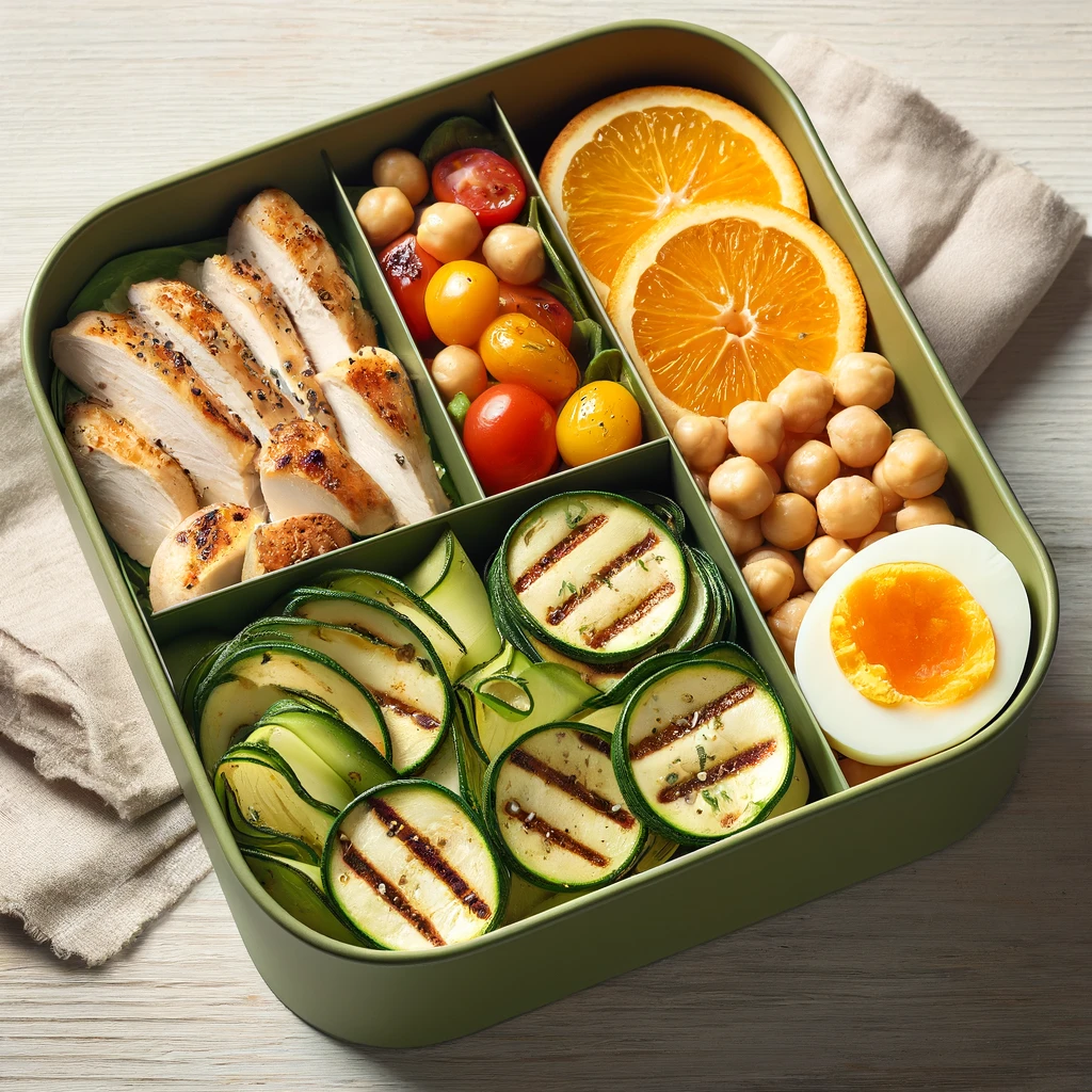 저칼로리 도시락 - 사진