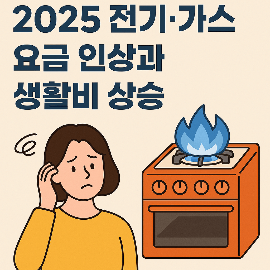 2025 전기요금 인상과 생활비 상승