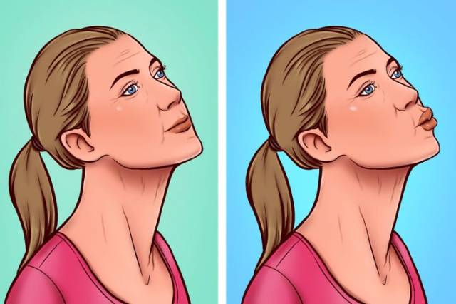 턱살 빼는법 턱살리프팅 운동 키스 스트레칭 다이어트