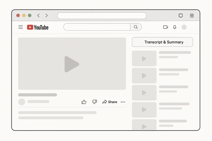 ์ ํ๋ธ ์์ ํ์ด์ง์ ์์ฝ ๋ฒํผ์ด ํ์๋ ์์ ํ๋ฉด