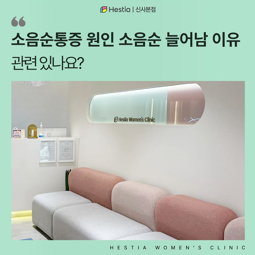 소음순통증 원인 소음순 늘어남 이유 관련 있나요?