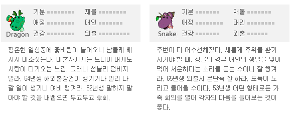 띠별 오늘의 운세 24년 3월 14일(목)