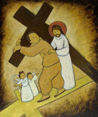 천주교 예수님 고난을 따라가는 십자가의 길 기도문 14처 전체_16